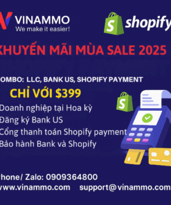 Combo Shopify ( LLC, EIN, Bank US, Shopify Payment)
