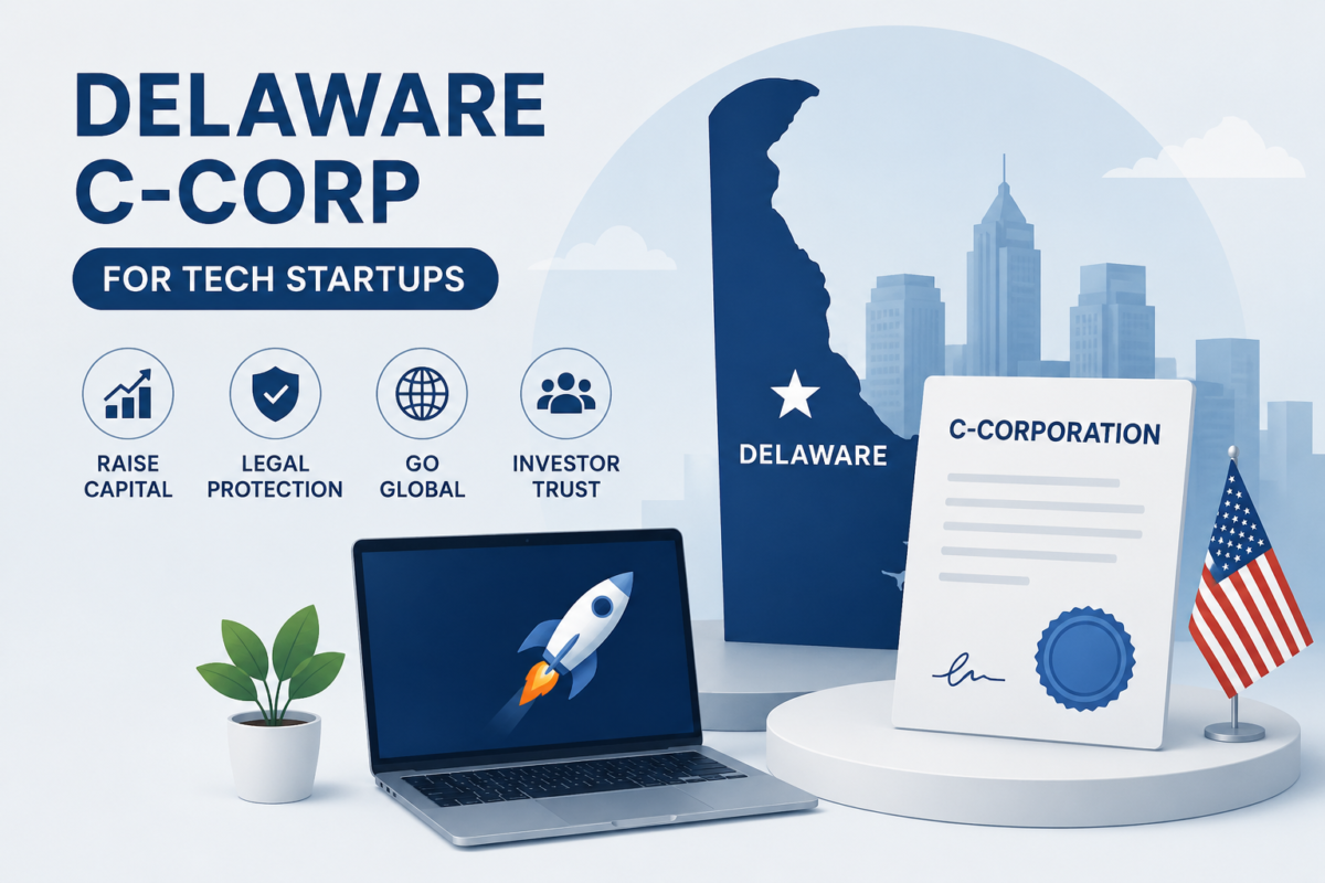 Mở công ty Delaware C-Corp.